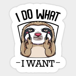 Sloth Sticker